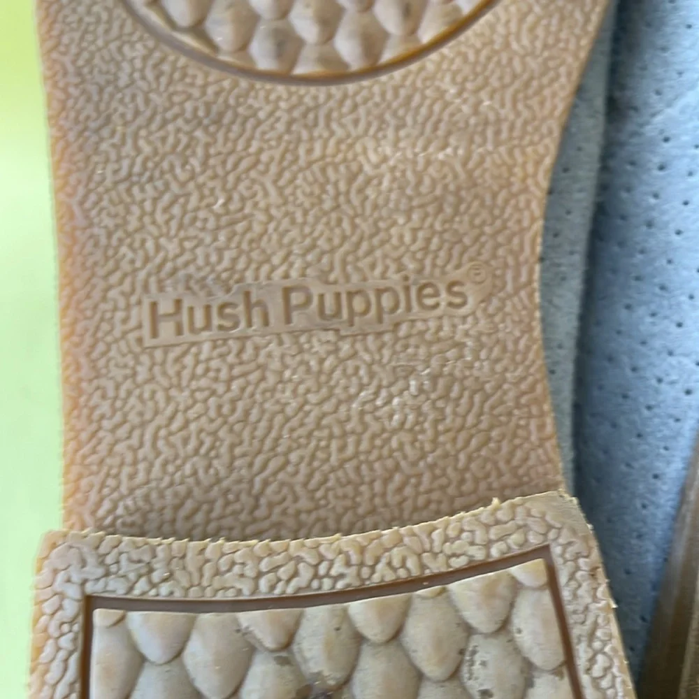 Hush Puppies Gray Suede Loafers - Picture 9 of 11